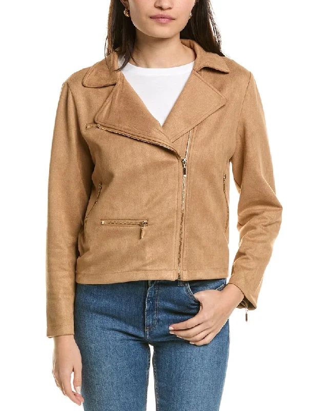 Versatile Wardrobe Essentials Pascale La Mode Asymmetrical Zip Jacket