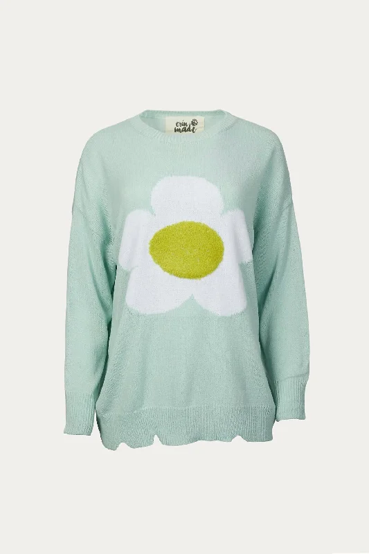 Flash Sale Petal Pullover In Light Blue