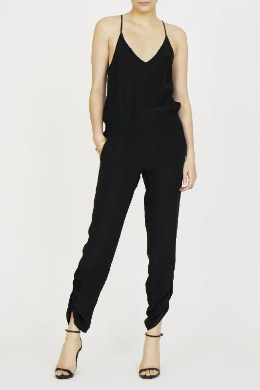 New In This Season Lowell Jumpsuit In Silk