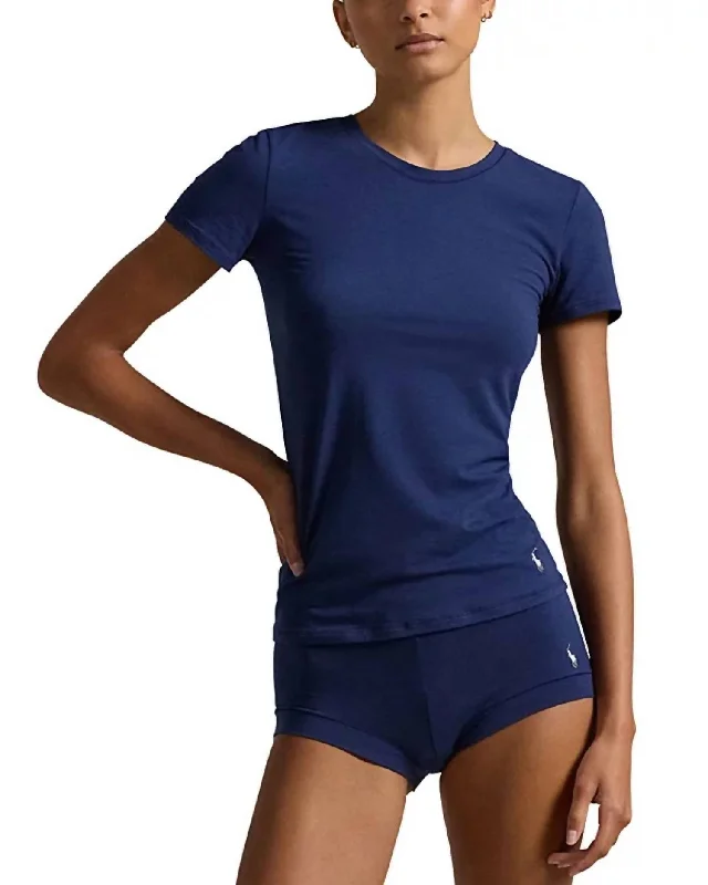 Early Access To Art Deco Styles Sale Mid Rise Girl Short In Navy