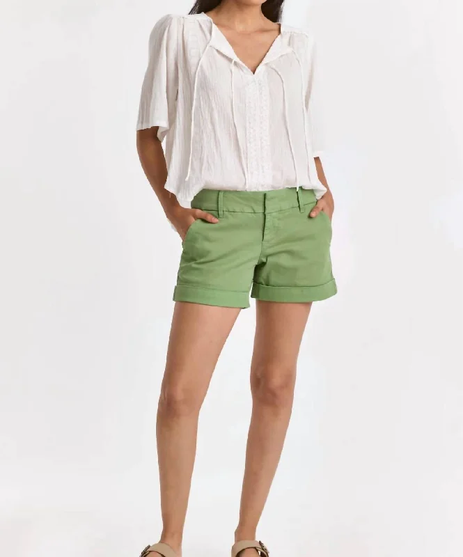 Embrace New Fashion Hampton Short In Green