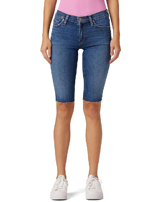 Fashion Essentials HUDSON Jeans Amelia Mid-Rise Knee Short Tulum Jean