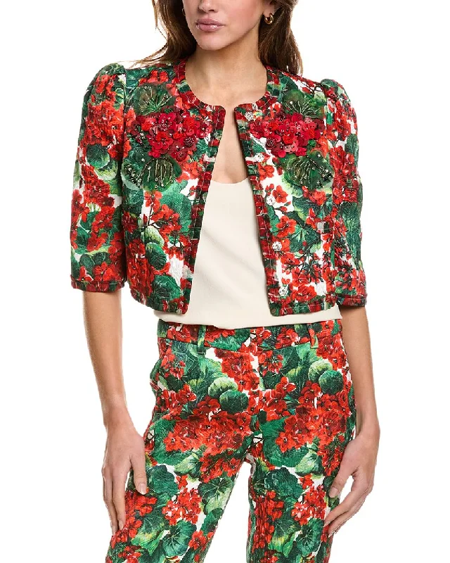 Graceful Drape Dolce & Gabbana Silk-Blend Jacket