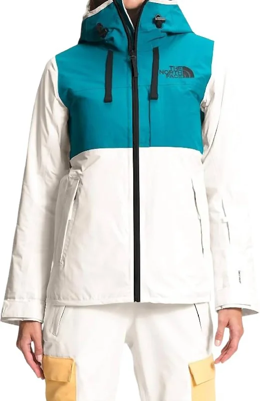 Spring Fling Sale Superlu Jacket In Enamel Blue/gardenia White