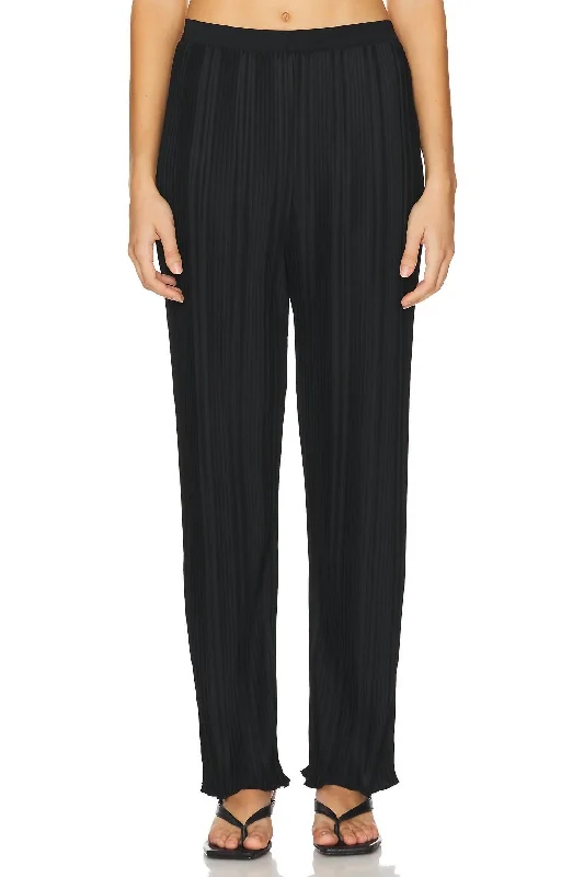 Wardrobe Upgrade Liana Pants In Jet Black