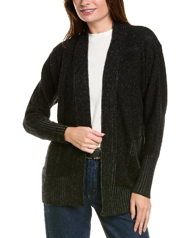 Evening Looks Forte Cashmere Plaited Wool & Cashmere-Blend Cardigan