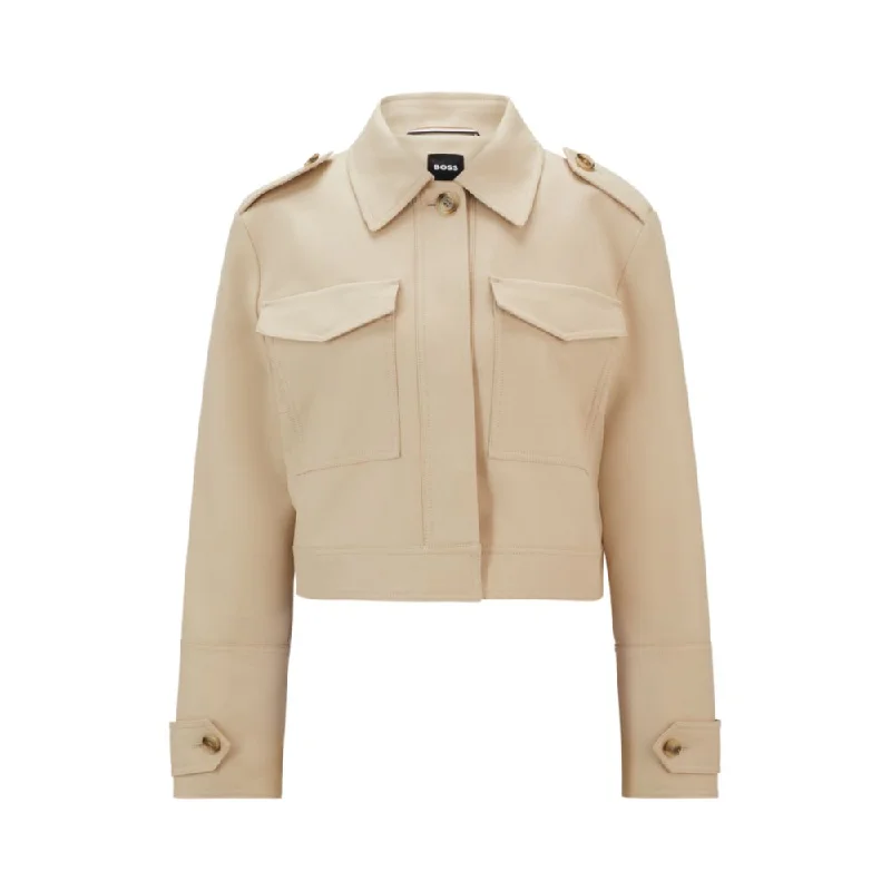 Embrace New Fashion Regular-fit jacket in a cotton blend