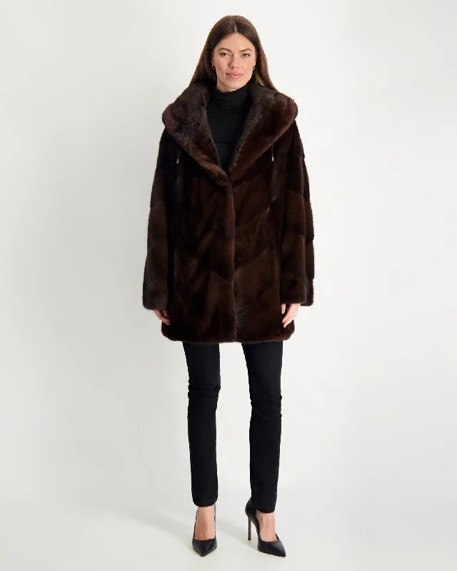 Your Timeless Wardrobe Awaits Mink Parka