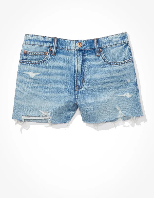 New Arrivals AE Dreamy Drape Denim '90s Boyfriend Short