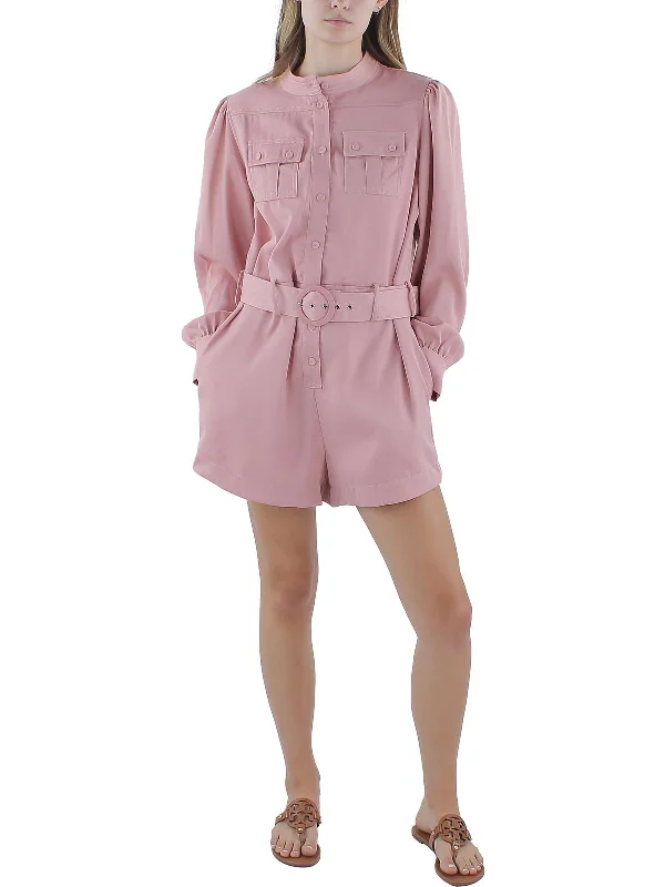 Urban Femme Streetwear Womens Utility Short Romper