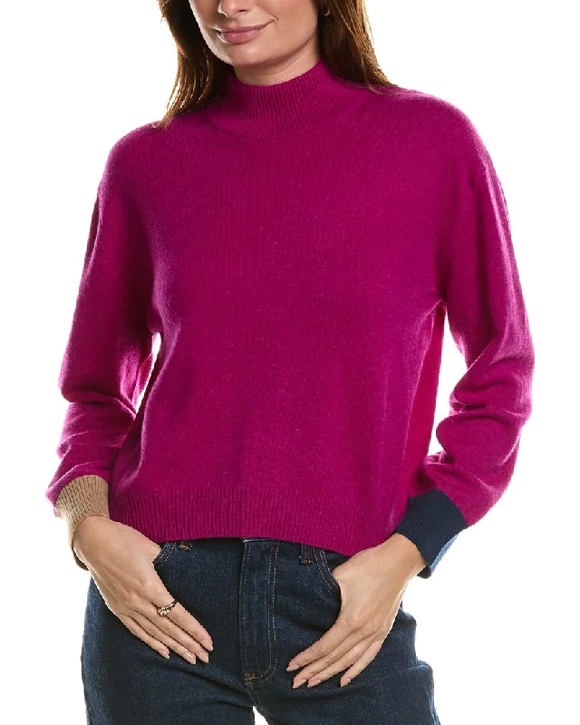 Latest Fashion Forte Cashmere Crop Cashmere Pullover