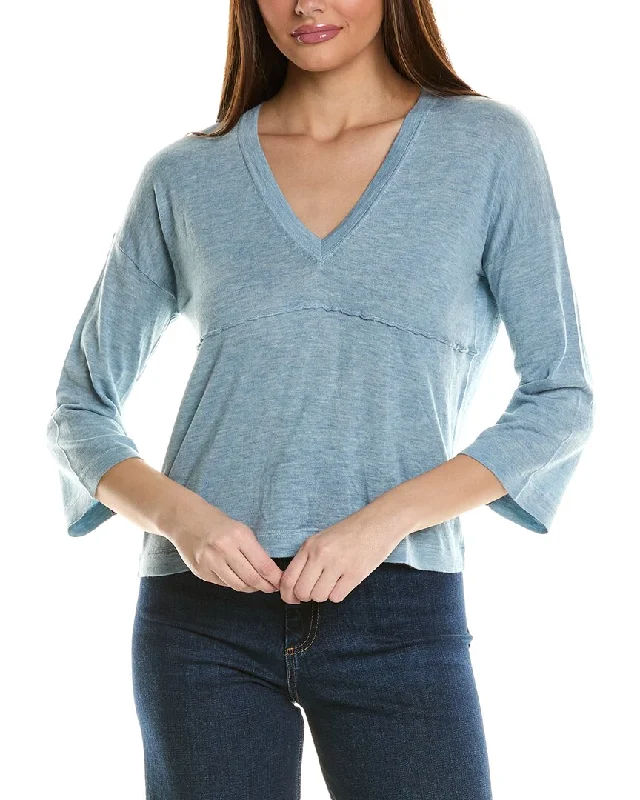 End Of Season Clearance Autumn Cashmere Bell Sleeve Cashmere Sweater