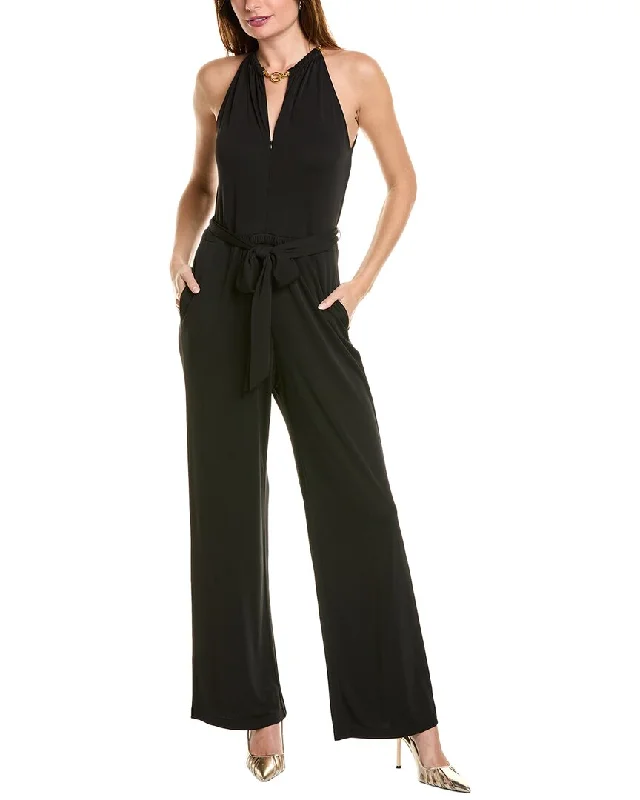 New Season Fashion Preview Sale Elie Tahari Chain Halter Jumpsuit