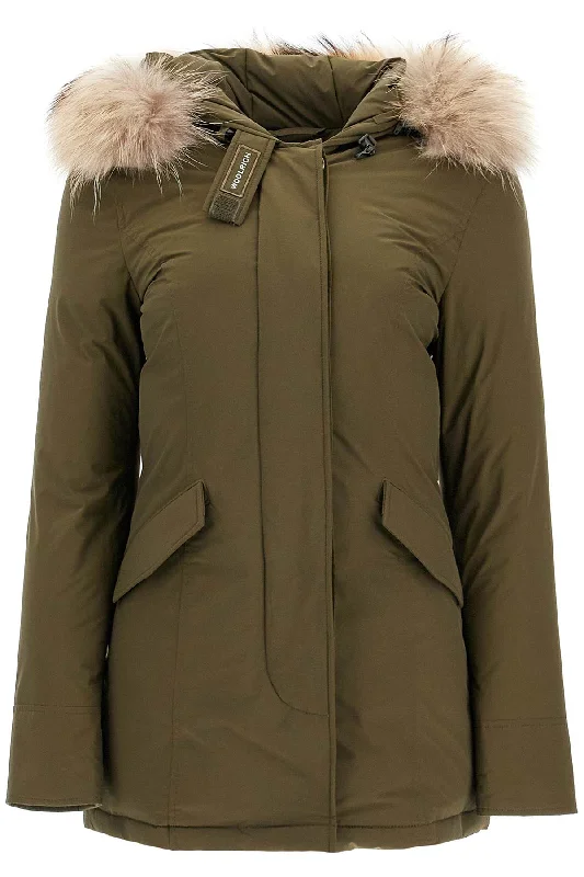 Vintage Style Clothing Sale Woolrich Women's Luxury Arctic Parka With Fur