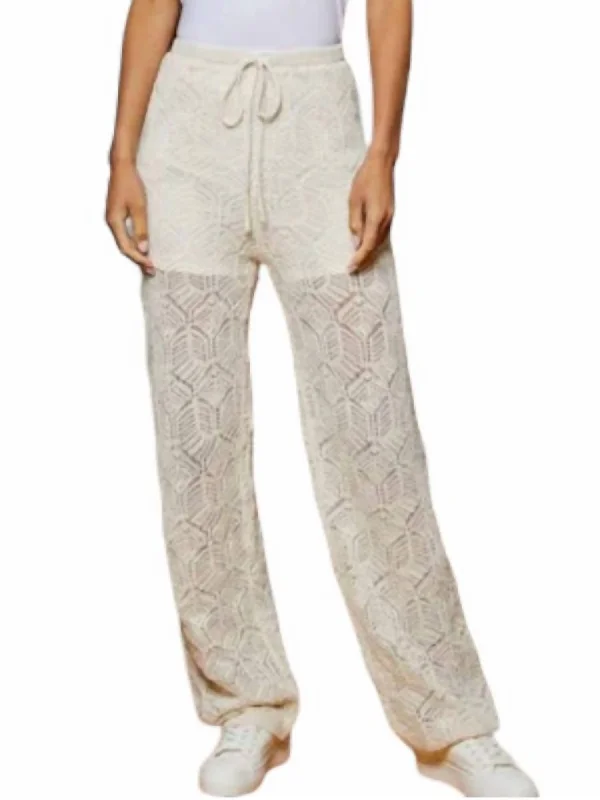 The Epitome Of Modern Women's Fashion Hallie Pants In Cloud