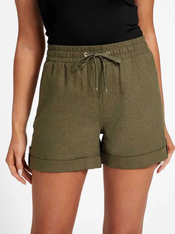 Wardrobe Update Charlotte Linen Shorts