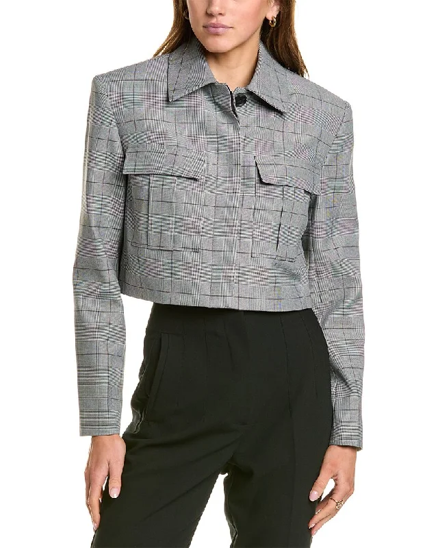 Early Access To Art Deco Styles Sale BCBGMAXAZRIA Cropped Jacket