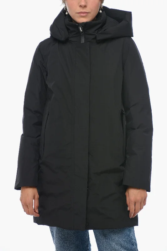 The Good Stuff Woolrich Gore-Tex Fabric MARSHALL Down Jacket with Removable Hood