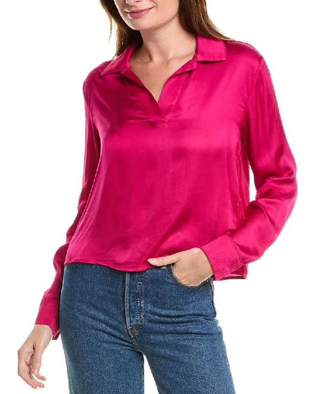 Exclusive Discounts Bella Dahl Wide Placket Pullover