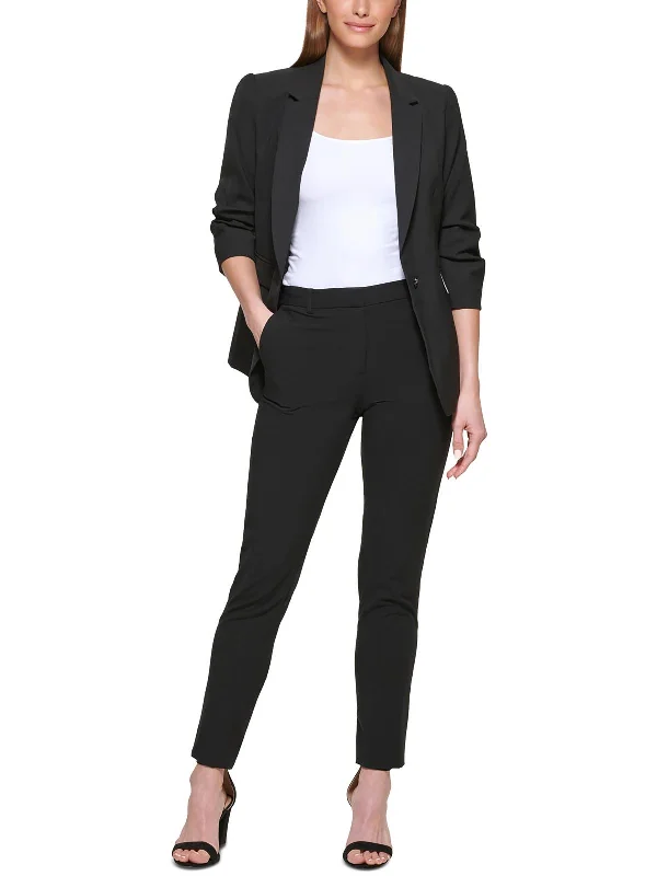 New Styles Just In Womens Collar Polyester One-Button Blazer