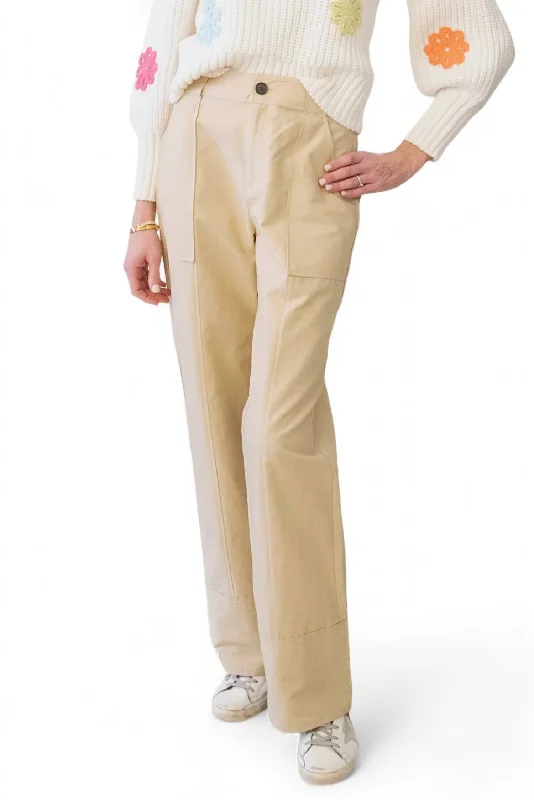 Trendy Attire For Her Fran Pant In Khaki