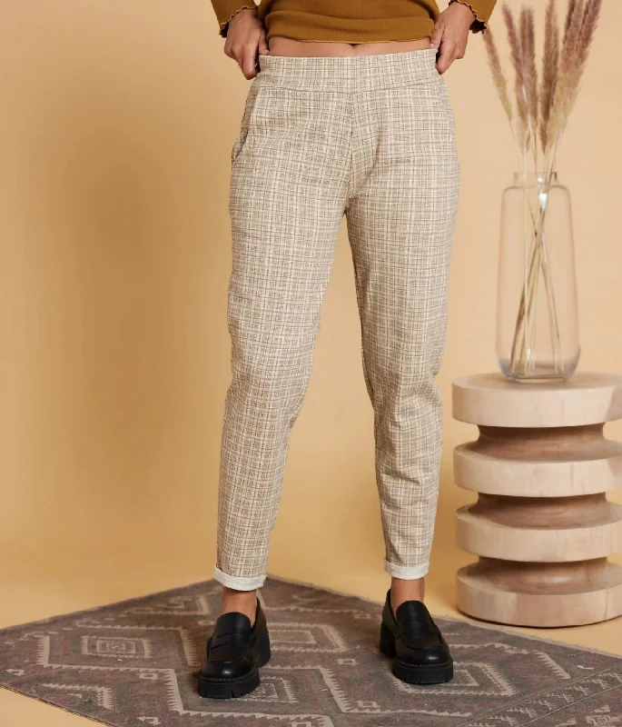 Wardrobe Upgrade Sequoia Pants In Fog Shadow Plaid