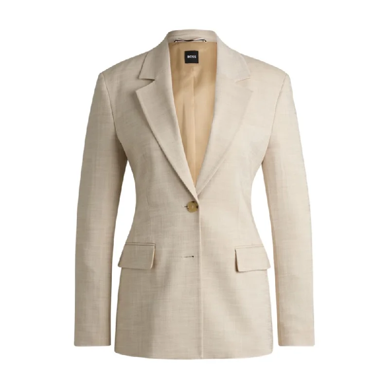 Trendy Styles Tailored jacket in melange stretch fabric