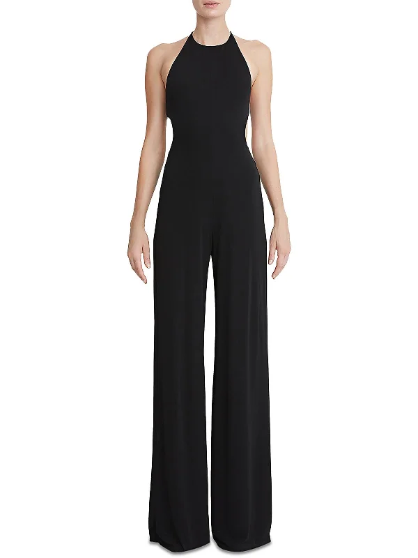 Tropical Island - Inspired Attire Alexis Womens Jersey Cut-Out Jumpsuit