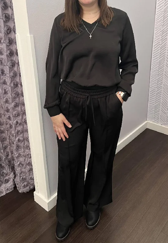 Save Big The Midnight Luxe Pants In Black