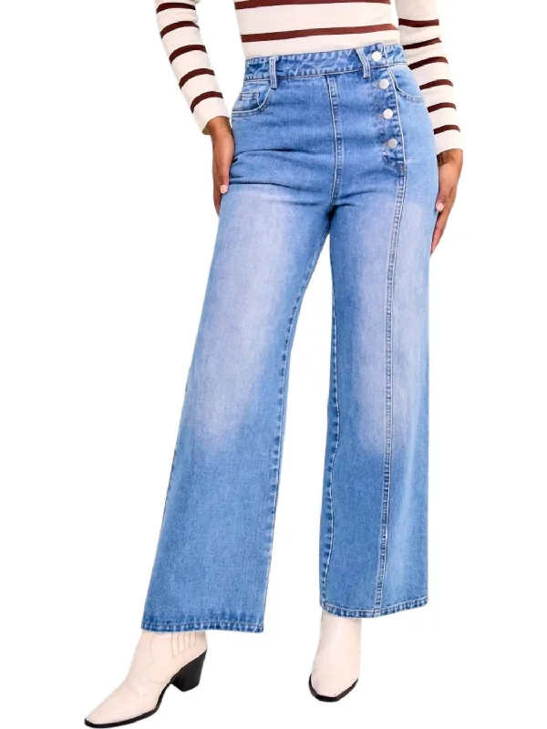 Clearance Sale Latest And Greatest High Waisted Pants In Medium Wash