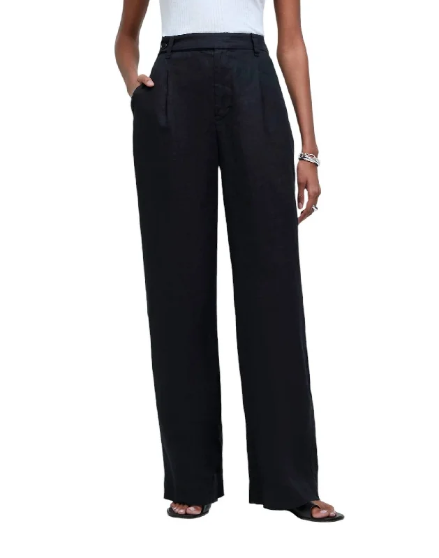 Your Timeless Wardrobe Awaits Harlow Wide-Leg Pant In Black