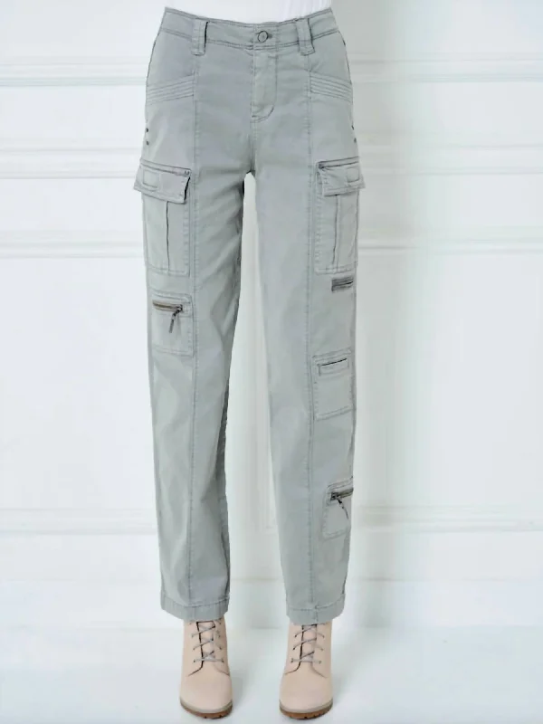 Fashionista Favorites Wrenley Stretch Twill Lyocell Cargo Pant In Fossil