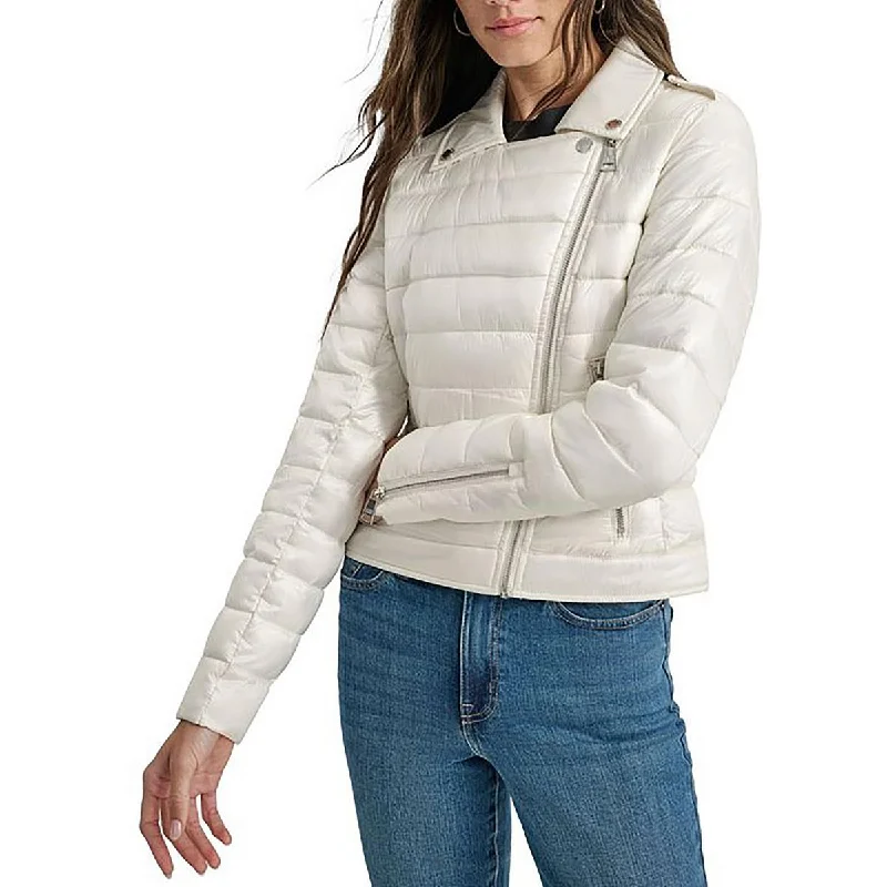 Travel Essentials Womens Zipper Polyester Puffer Jacket