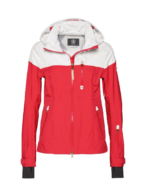 Best Sellers Nela-T Ski Jacket In Hot Red