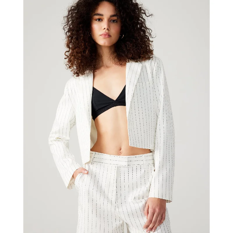 Mega Sale Rupi Cropped Blazer White/black