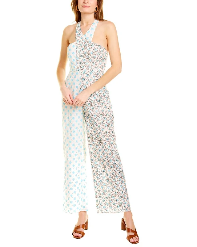 Father's Day Deals Ash & Eden Sarah Halter Neck Jumpsuit