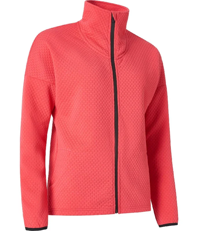 Rustic Countryside Charm Look Women's Sunningdale Women Golf Jacket In Raspberry