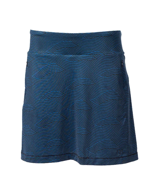 Fashion For Every Occasion Cutter & Buck Wave Print Pull On Skort