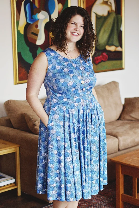 Big Discounts Lily Dress - Blues In Bloom