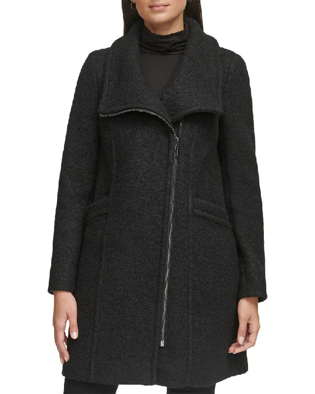 Fashion For Every Occasion Kenneth Cole Wool-Blend Coat