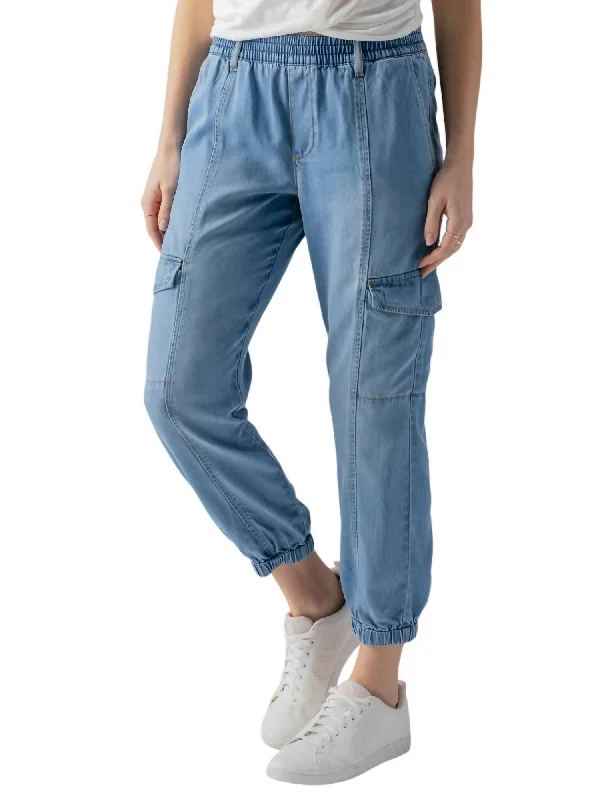 Elevated Style Relaxed Rebel Pants In Sun Drenched