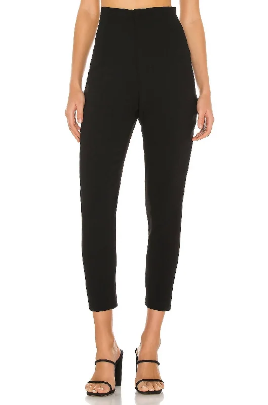 Timeless Elegance Redefined Beth Pant In Black