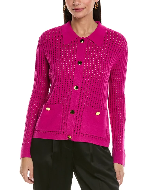 Your Timeless Wardrobe Awaits St. John Crochet Jacket