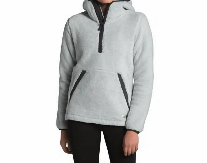 Beat The Heat In Tropical Styles Women's Campshire Hoody 2.0 Jacket In Tin Grey/asphalt Grey