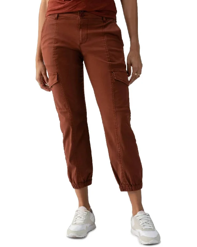 Relaxed Fashion Rebel Pants In Rich Clay