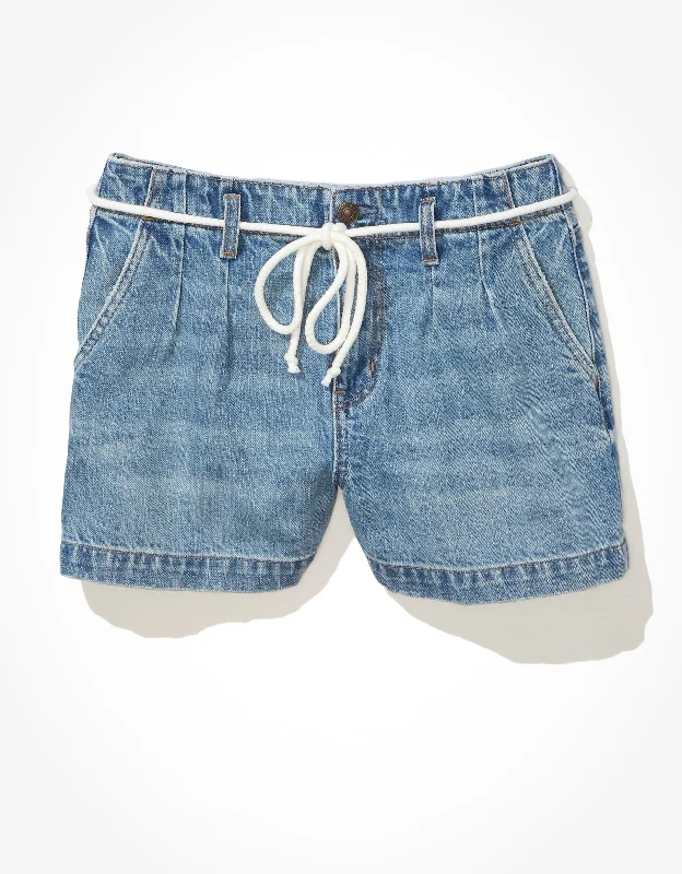 New In This Season AE Denim Mom Shorts