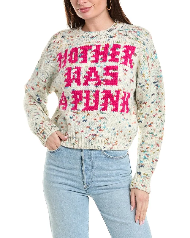 Fashion Deal MOTHER Denim The Alpaca & Wool-Blend Jumper