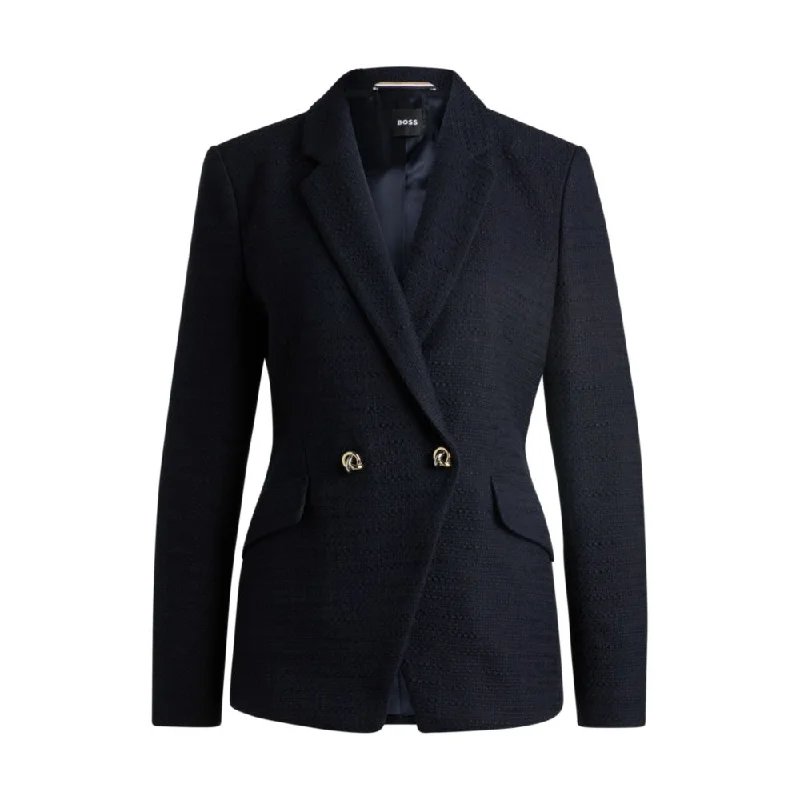 Stylish Savings Slim-fit blazer in tweed