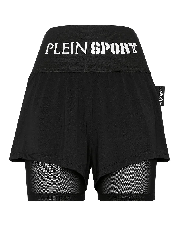 Limited Time Offers Double-layered Jogging Shorts Plein Sport