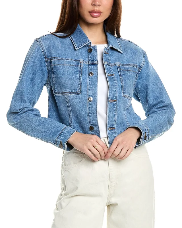 Relaxed Style HUDSON Jeans Micro Cropped Jacket